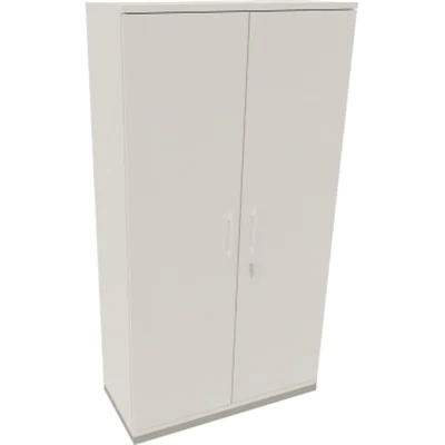 Flügeltürenschrank 5OH B1000xT442xH1869 si/Weiß Flügeltürenschrank 5OH B1000xT442xH1869 si/Weiß