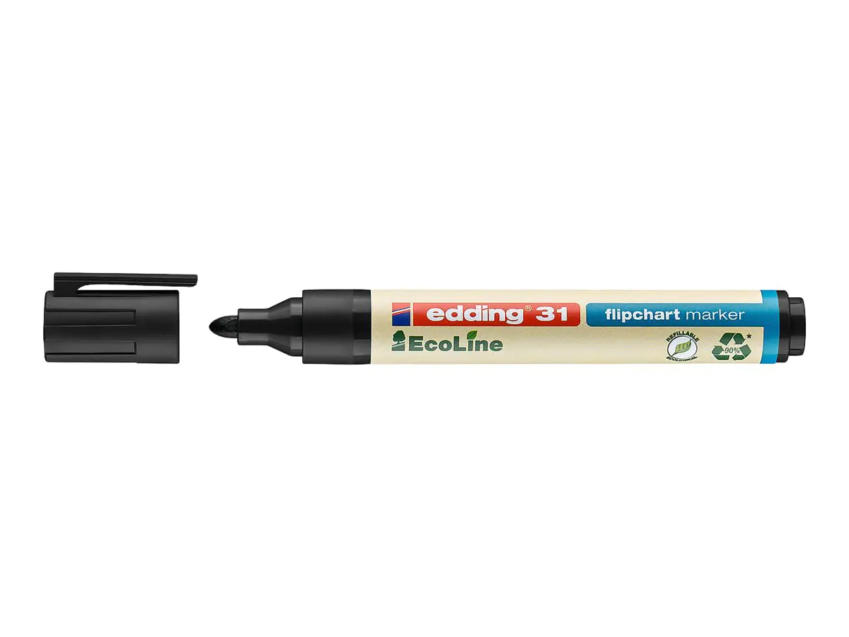 edding Flipchartmarker 31 EcoLine 4-31-4 1,5-3mm sortiert 4 St./Pack.