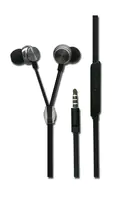 ACV In-Ear Stereo-Headset"Luxury" - anthrazit Zipper-Style