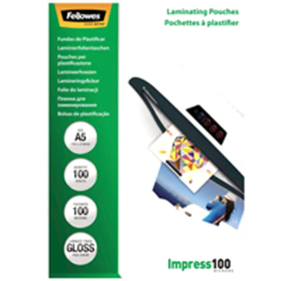 Fellowes Laminierfolie Impress 100 5351002 DIN A5 tr 100 St./Pack.