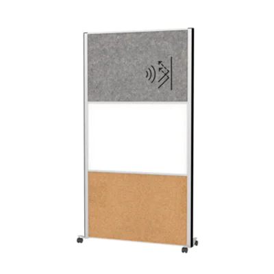 Jakob Maul GmbH MAUL Stellwandsystem MAULconnecto Akustik/Kork/Whiteboard 62010322 9651195
