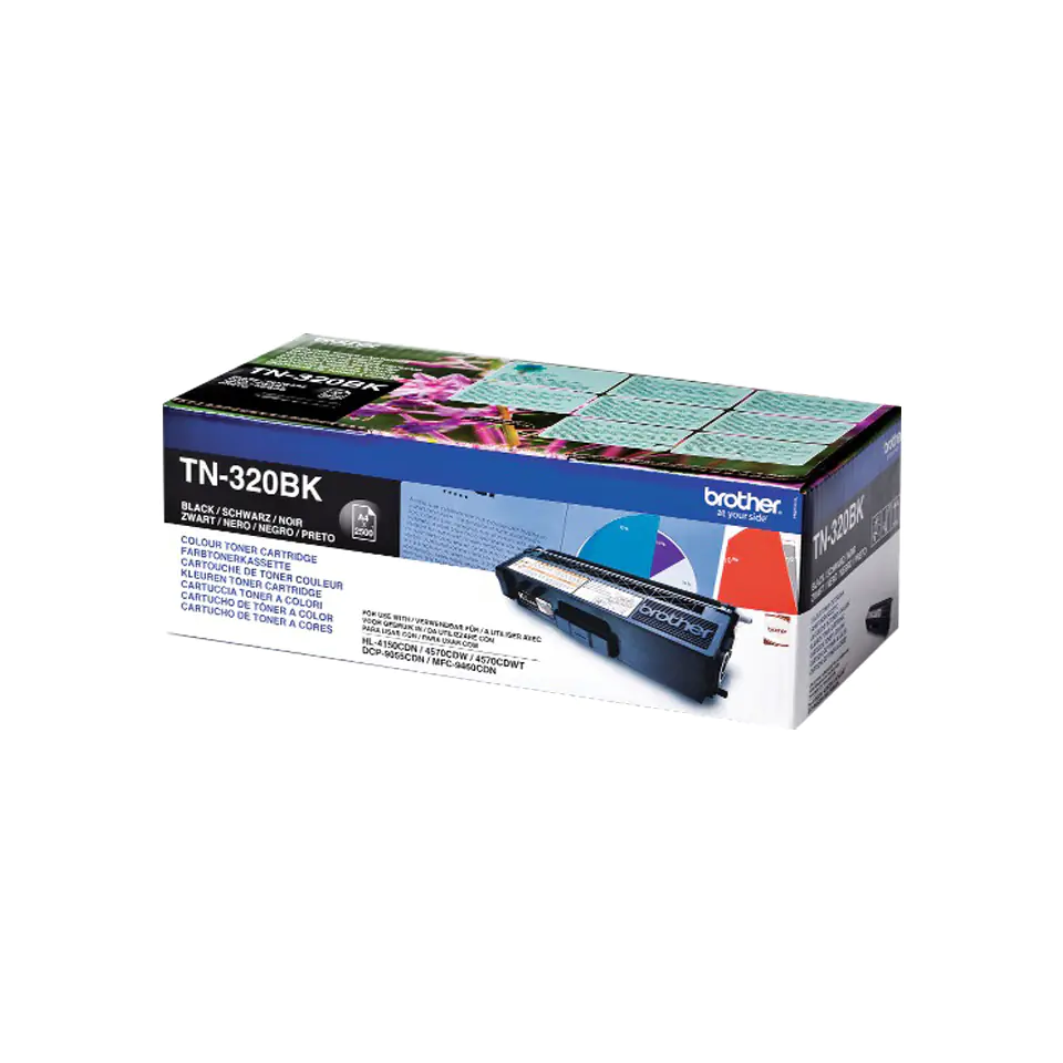 Brother TN320BK - Schwarz - Original - Tonerpatrone - für Brother DCP-9055, DCP-9270, HL-4140, HL-4150, HL-4570, MFC-9460, MFC-9465, MFC-9970 Brother TN320BK - Schwarz - Original - Tonerpatrone - für Brother DCP-9055, DCP-9270, HL-4140, HL-4150, HL-4570, MFC-9460, MFC-9465, MFC-9970