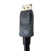 Techly DisplayPort 1.4 Anschlusskabel, M/M, 1m, schwarz