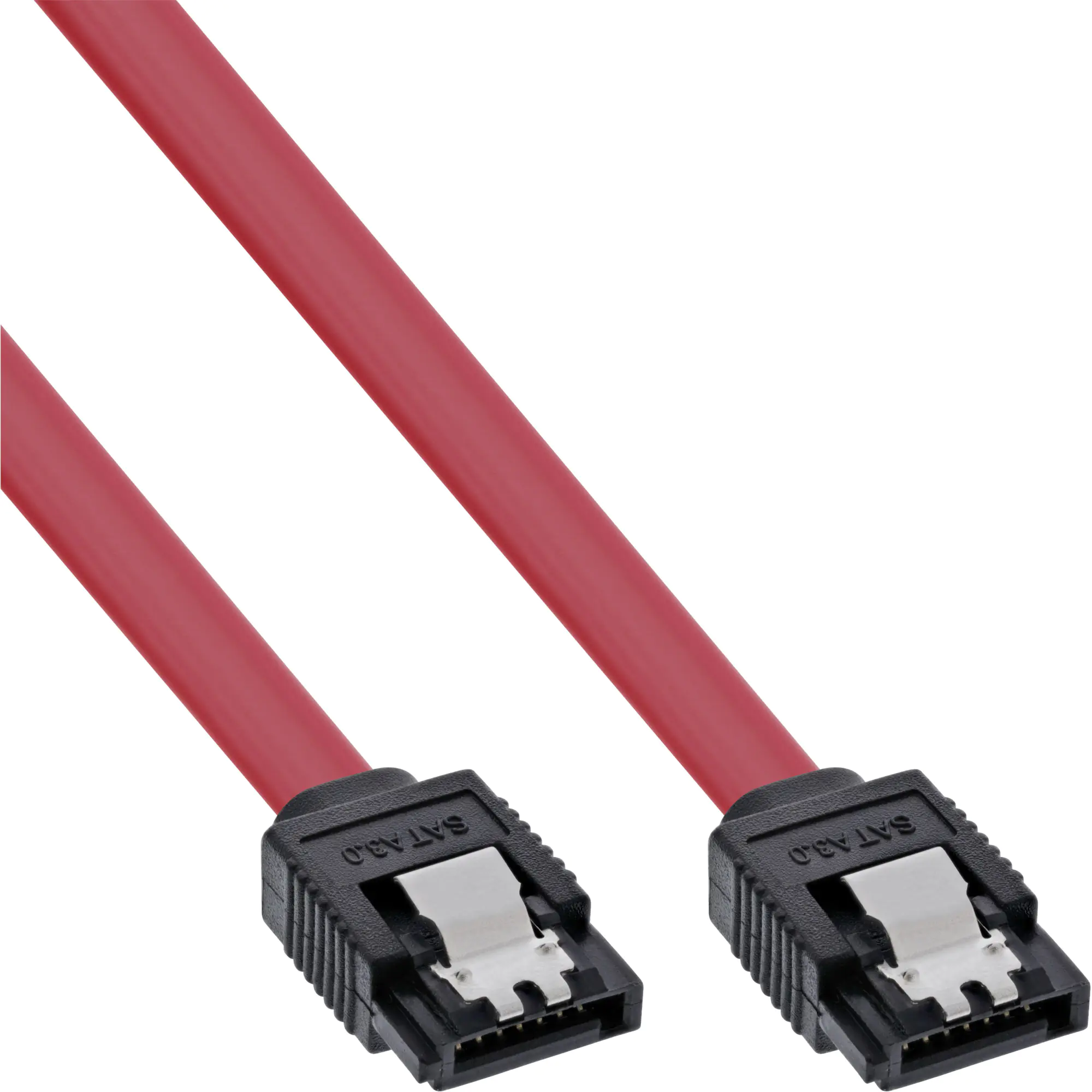 InLine - SATA-Kabel - Serial ATA 150/300/600 - SATA zu SATA - 30 cm - Rot InLine - SATA-Kabel - Serial ATA 150/300/600 - SATA zu SATA - 30 cm - Rot