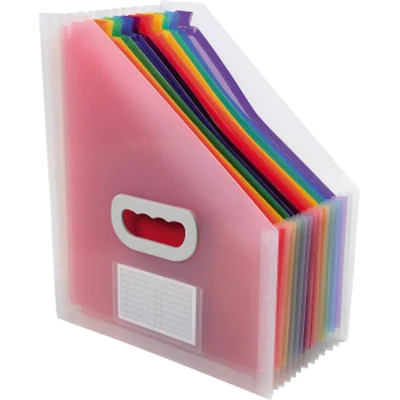 Exacompta Stehsammler CRYSTAL 55598E 12Fächer PP Exacompta Stehsammler CRYSTAL 55598E 12Fächer PP