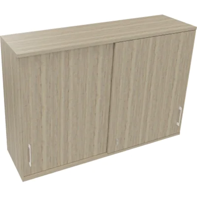Aufsatz Schiebetürenschrank 3OH B1600xT442xH1088mm Eiche Natur