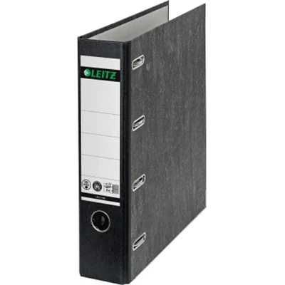 Leitz Doppelordner 10920000 2xDIN A5 quer 75mm Pappe schwarz Leitz Doppelordner 10920000 2xDIN A5 quer 75mm Pappe schwarz