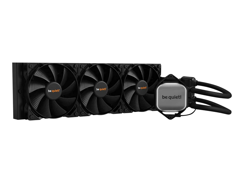 be quiet! Pure Loop 360mm - Prozessor-Flüssigkeitskühlsystem - (für: LGA1150, LGA1151, LGA1155, LGA1200, LGA2011-3, LGA2066, AM3, AM3+, AM4, LGA2011, LGA2011 (Square ILM), LGA2011-3 (Square ILM)) - Kupfer - 120 mm - Komplett Schwarz