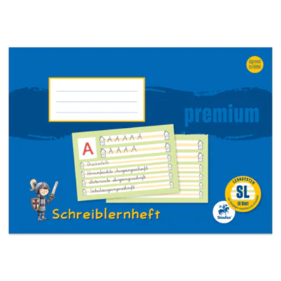 Staufen Schreiblernheft Premium DIN A4 quer liniert SL 80g/m² 16 Bl. Staufen Schreiblernheft Premium DIN A4 quer liniert SL 80g/m² 16 Bl.