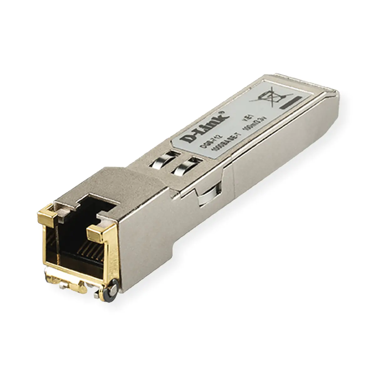 D-Link DGS 712 - SFP (Mini-GBIC)-Transceiver-Modul - 1GbE - 1000Base-T - RJ-45 - für DES 30XX; DGS 12XX; DXS 1210; Nuclias Cloud-Managed DBS-2000-28, 2000-52; xStack DES-3528
