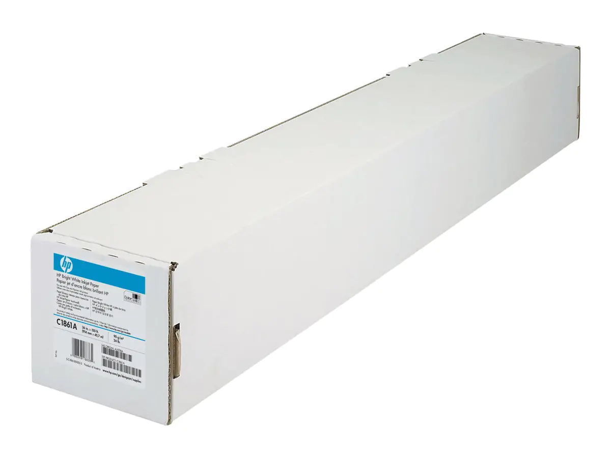 HP Holzfaser - matt - 4,7 mil - hochweiß - Rolle (91,4 cm x 91,4 m) C6810A
