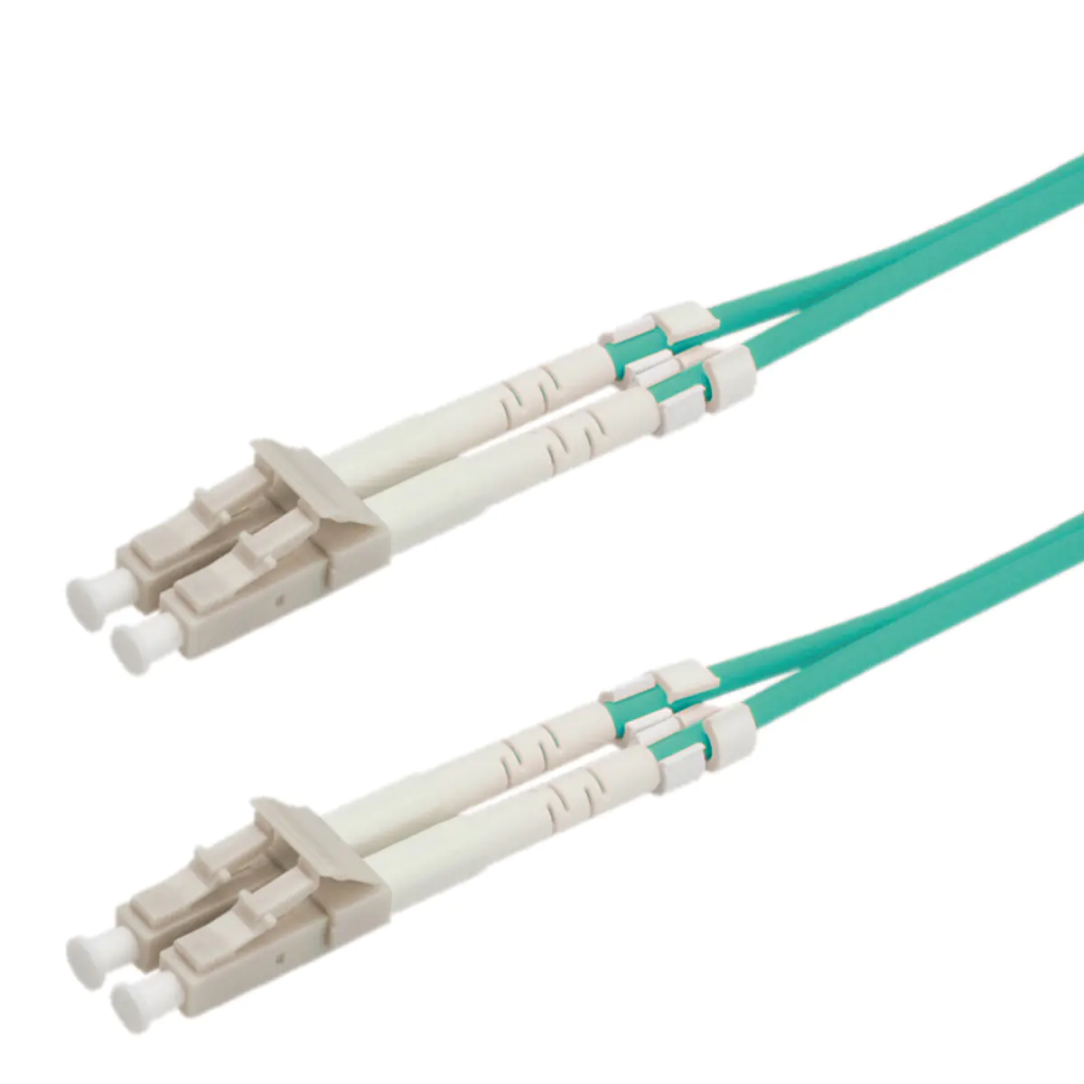 VALUE - Patch-Kabel - LC Multi-Mode (M) zu LC Multi-Mode (M) - 5 m - Glasfaser - Duplex - 50/125 Mikrometer - OM3 - Türkis VALUE - Patch-Kabel - LC Multi-Mode (M) zu LC Multi-Mode (M) - 5 m - Glasfaser - Duplex - 50/125 Mikrometer - OM3 - Türkis