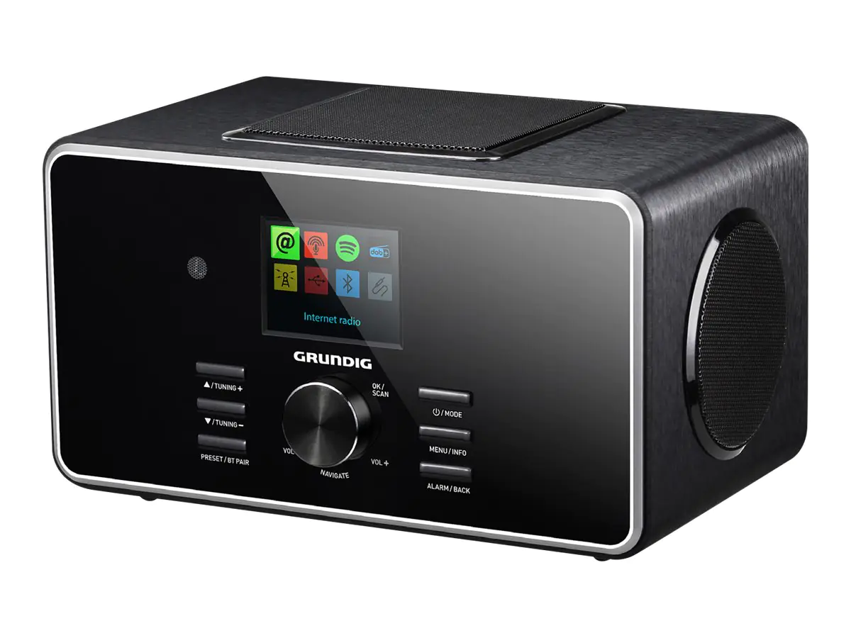 Grundig DTR 6000 X - Audiosystem - 28 Watt (Gesamt) - Schwarz