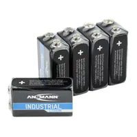 Ansmann 1505-0002 - Einwegbatterie - Lithium - 9 V - 5 Stück(e) - Schwarz - -40 - 60 °C