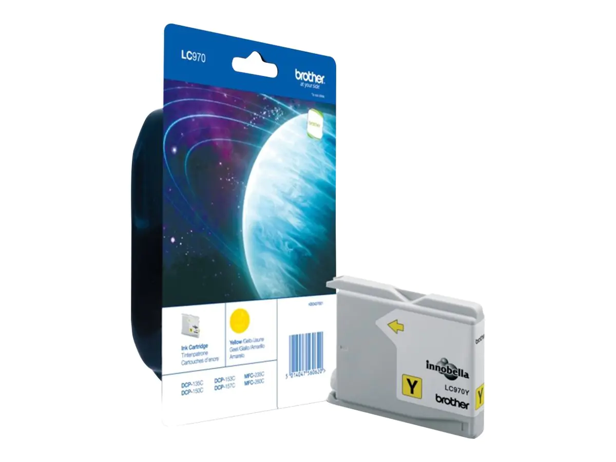 Brother LC970Y - Gelb - Original - Tintenpatrone - für Brother DCP-135C, DCP-150C, DCP-153C, DCP-157C, MFC-235C, MFC-260C