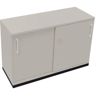 Schiebetürenschrank 2OH B1200xT442xH781mm an/Lichtgrau Schiebetürenschrank 2OH B1200xT442xH781mm an/Lichtgrau