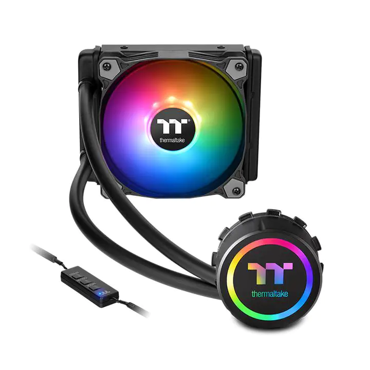 Thermaltake Water 3.0 120 - ARGB Sync Edition - Prozessor-Flüssigkeitskühlsystem - (für: LGA1156, AM2, AM2+, LGA1366, AM3, LGA1155, AM3+, LGA2011, FM1, FM2, LGA1150, LGA2011-3, LGA1151, AM4, LGA2066) - Kupfer - 120 mm