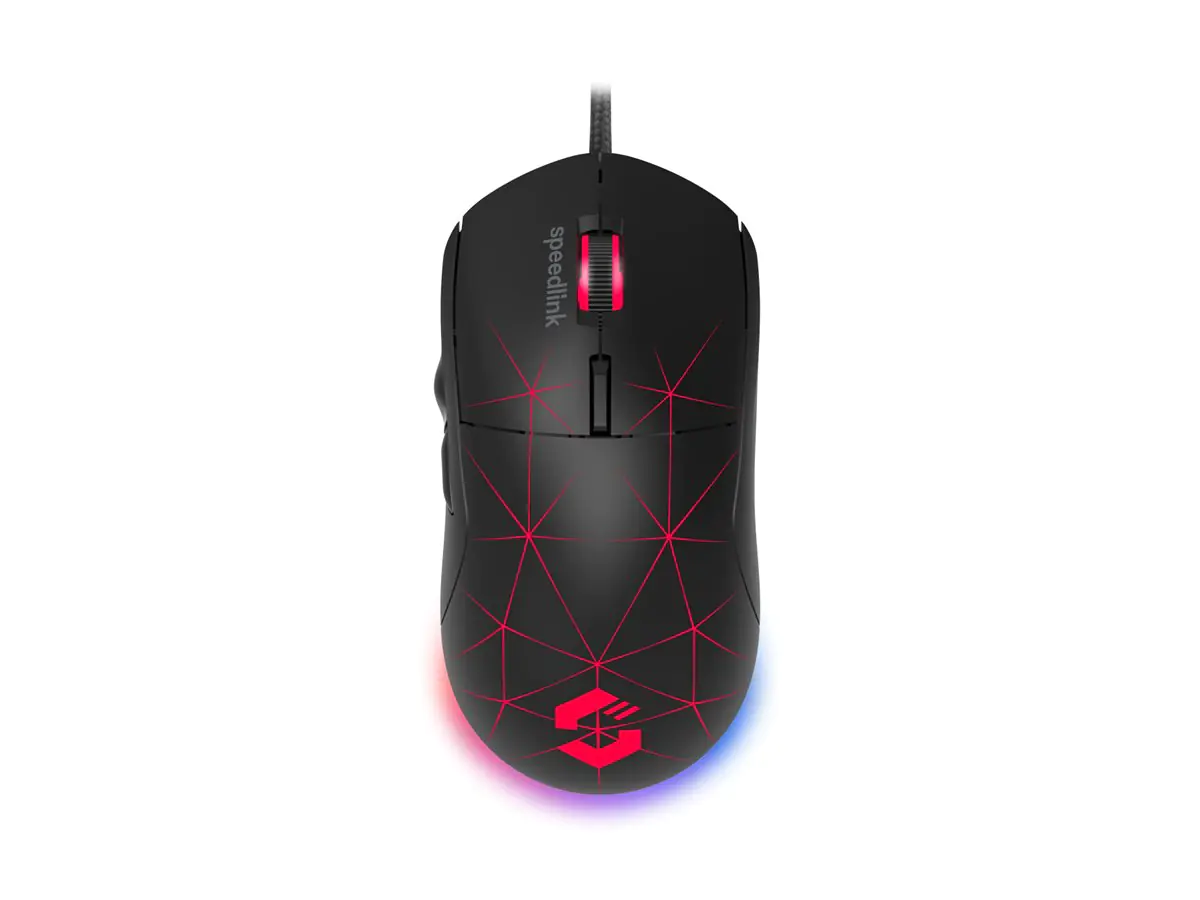 SPEEDLINK Gaming Maus CORAX 3200 DPI USB schwarz retail - Maus