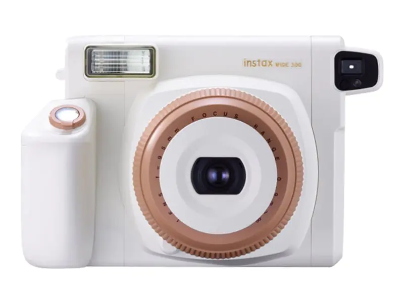 Fuji Instax Wide 300 - Sofortbildkamera - Objektiv: 95 mm - instax WIDE Toffee