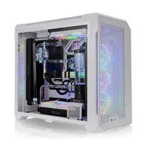 Thermaltake CTE C750 Air - FT - E-ATX - Seitenteil mit Fenster (gehärtetes Glas) - keine Spannungsversorgung (PS/2) - weiß, snow - USB/Audio