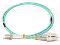 Lenovo - Netzwerkkabel - LC Multi-Mode (M) zu LC Multi-Mode (M) - 1 m - Glasfaser - OM3 - für ThinkAgile HX2320 Appliance; ThinkSystem DE4000H Hybrid; DM5000; SD630 V2