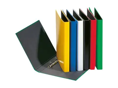 PAGNA Ringbuch Basic Colours 20606-03 DIN A4 2Ringe PP rot