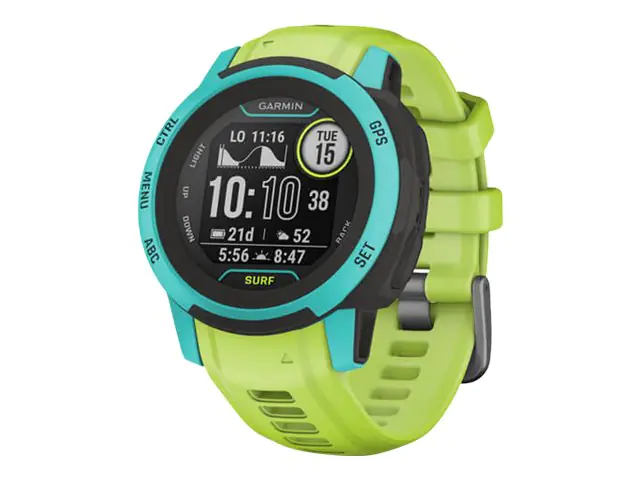 Garmin Instinct 2S - Surf Edition - 40 mm - Waikiki - Sportuhr mit Band - Silikon - Handgelenkgröße: 112-180 mm - einfarbig - 32 MB - Bluetooth, ANT+ - 42 g