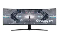 Samsung Odyssey G9 C49G95TSSP - G95T Series - QLED-Monitor - Gaming - gebogen - 123 cm (49") - 5120 x 1440 Dual Quad HD @ 240 Hz - VA - 1000 cd/m² - 2500:1 - DisplayHDR 1000 - 1 ms - HDMI, 2xDisplayPort - Schwarz / Weiß