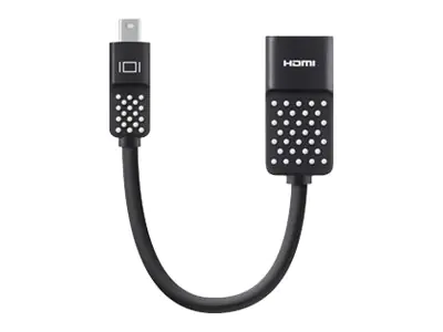 Belkin Mini DisplayPort to HDMI Adapter, 4k - Videoadapter - Mini DisplayPort männlich zu HDMI weiblich - 12.7 cm - 4K Unterstützung Belkin Mini DisplayPort to HDMI Adapter, 4k - Videoadapter - Mini DisplayPort männlich zu HDMI weiblich - 12.7 cm - 4K Unterstützung