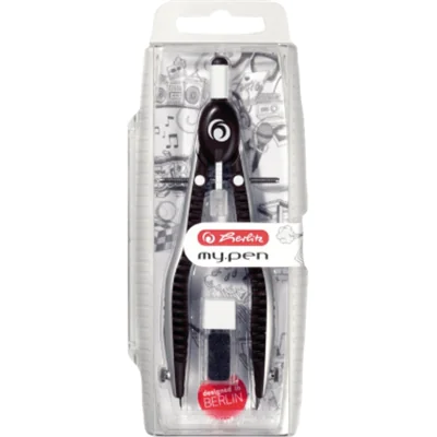 Herlitz Schnellverstellzirkel my.pen schwarz/grau 11122322