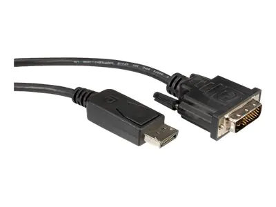 VALUE - Videokabel - DisplayPort (M) zu DVI-D (M) - 3 m - Schwarz VALUE - Videokabel - DisplayPort (M) zu DVI-D (M) - 3 m - Schwarz