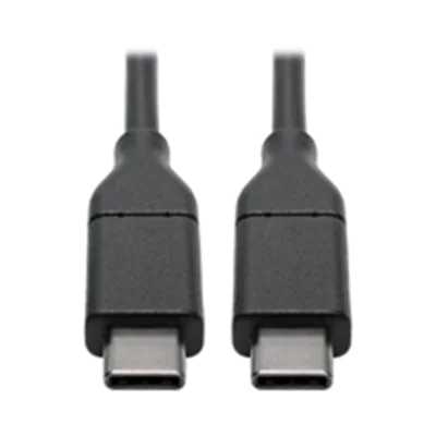 Eaton Tripp Lite Series USB-C Cable (M/M) - USB 2.0, 5A (100W) Rated, 6 ft. (1.83 m) - USB-Kabel - 24 pin USB-C (M) zu 24 pin USB-C (M) - USB 2.0 - 20 V - 5 A - 1.83 m - geformt - Schwarz