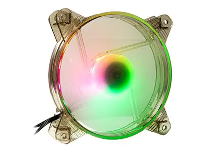 Inter-Tech - Gehäuselüfter - 120 mm - weiß - für Inter-Tech X-908 Infini2
