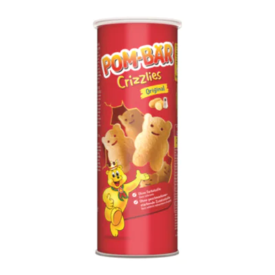 Pom-Bär Chips Crizzlies Original 150 g/Pack. Pom-Bär Chips Crizzlies Original 150 g/Pack.