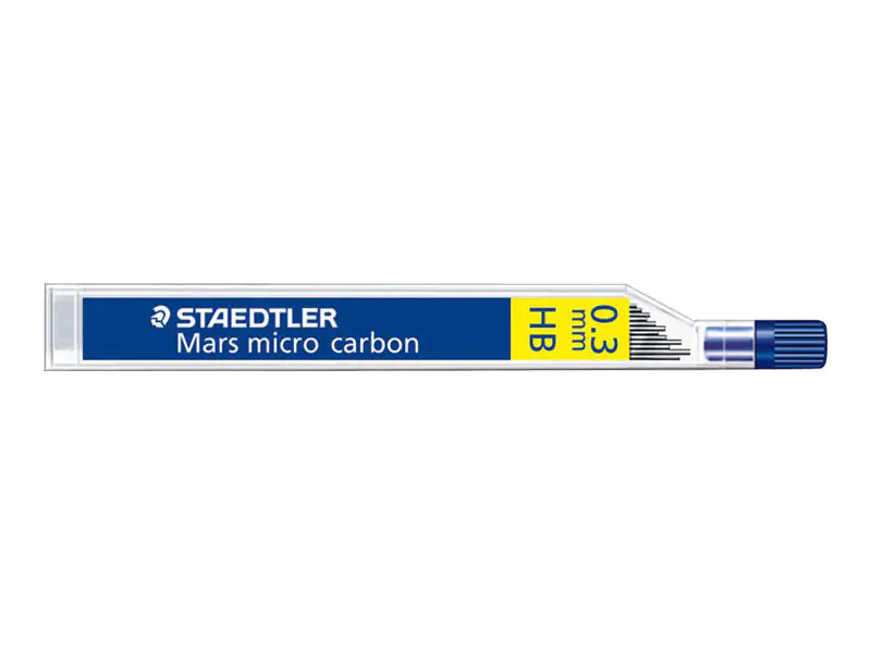 STAEDTLER Mars micro carbon - Bleistiftmine - HB - 0.3 mm (Packung mit 12) 250 03-HB