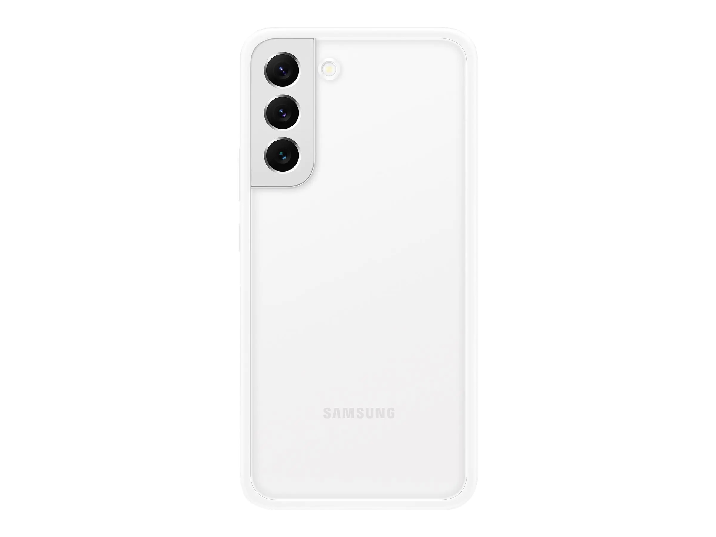 Samsung EF-MS906 - Hintere Abdeckung für Mobiltelefon - weiß - für Galaxy S22+