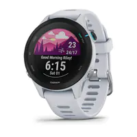 Garmin Išmanusis laikrodis Garmin Forerunner 255 Music, Juodos spalvos apvadas su baltojo akmens sp