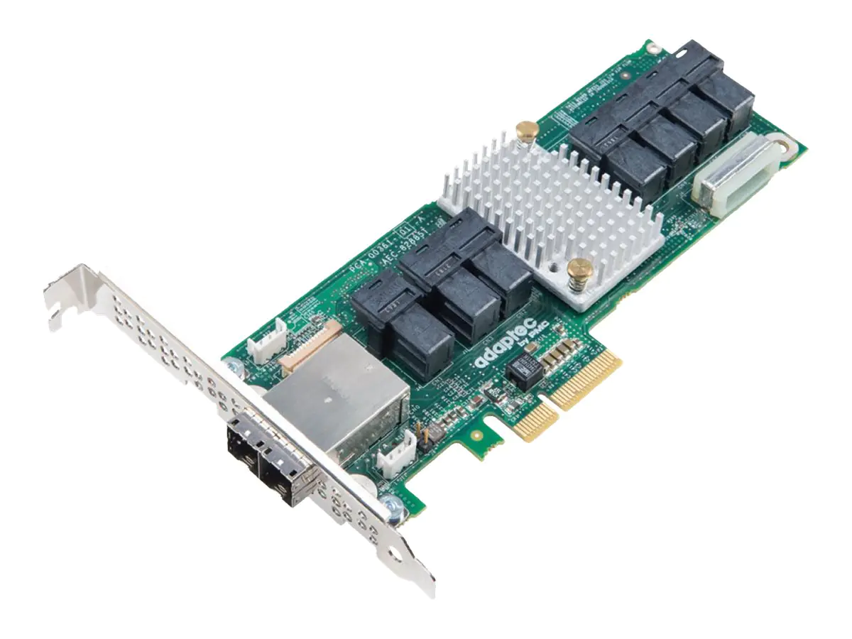 Microchip Adaptec 82885T - Speicher-SAS-Buserweiterung - 36 Sender/Kanal - SATA 6Gb/s / SAS 12Gb/s - Low-Profile - PCIe x4
