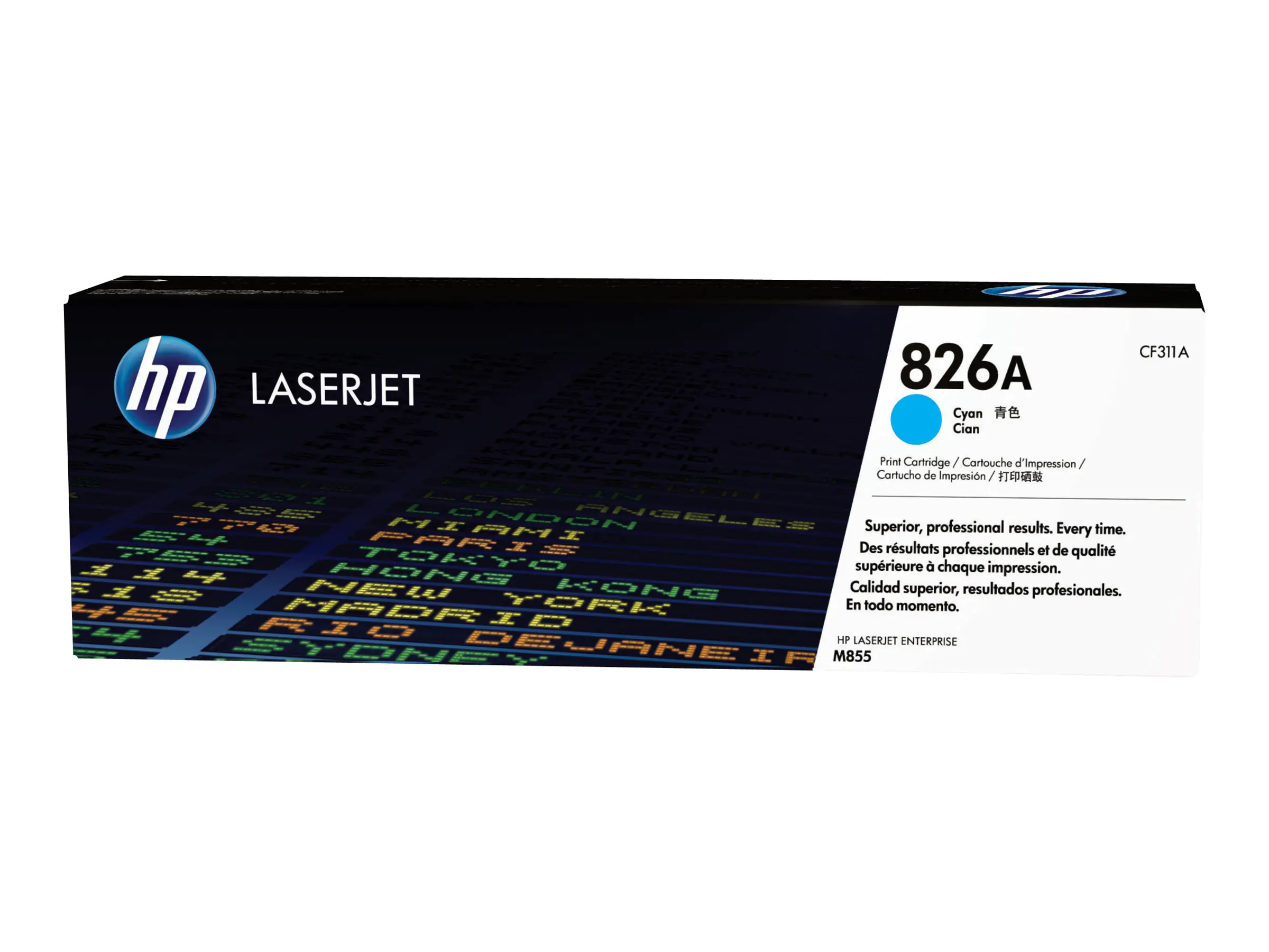 HP 826A - Cyan - Original - LaserJet - Tonerpatrone (CF311A) - für Color LaserJet Enterprise M855dn, M855x+, M855x+ NFC/Wireless direct, M855xh