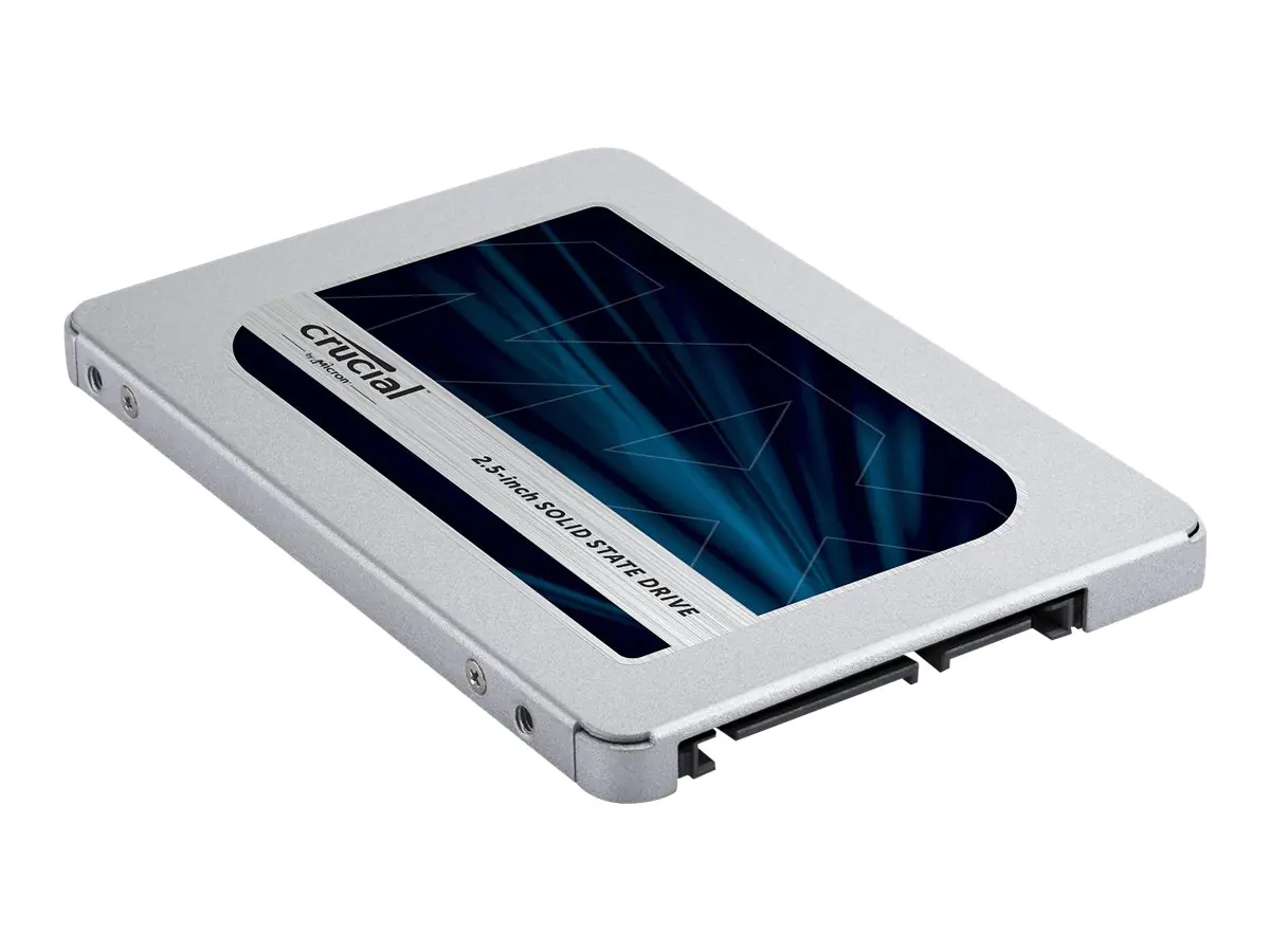 Crucial MX500 - SSD - verschlüsselt - 500 GB - intern - 2.5" (6.4 cm) - SATA 6Gb/s - 256-Bit-AES - TCG Opal Encryption 2.0 Crucial MX500 - SSD - verschlüsselt - 500 GB - intern - 2.5" (6.4 cm) - SATA 6Gb/s - 256-Bit-AES - TCG Opal Encryption 2.0