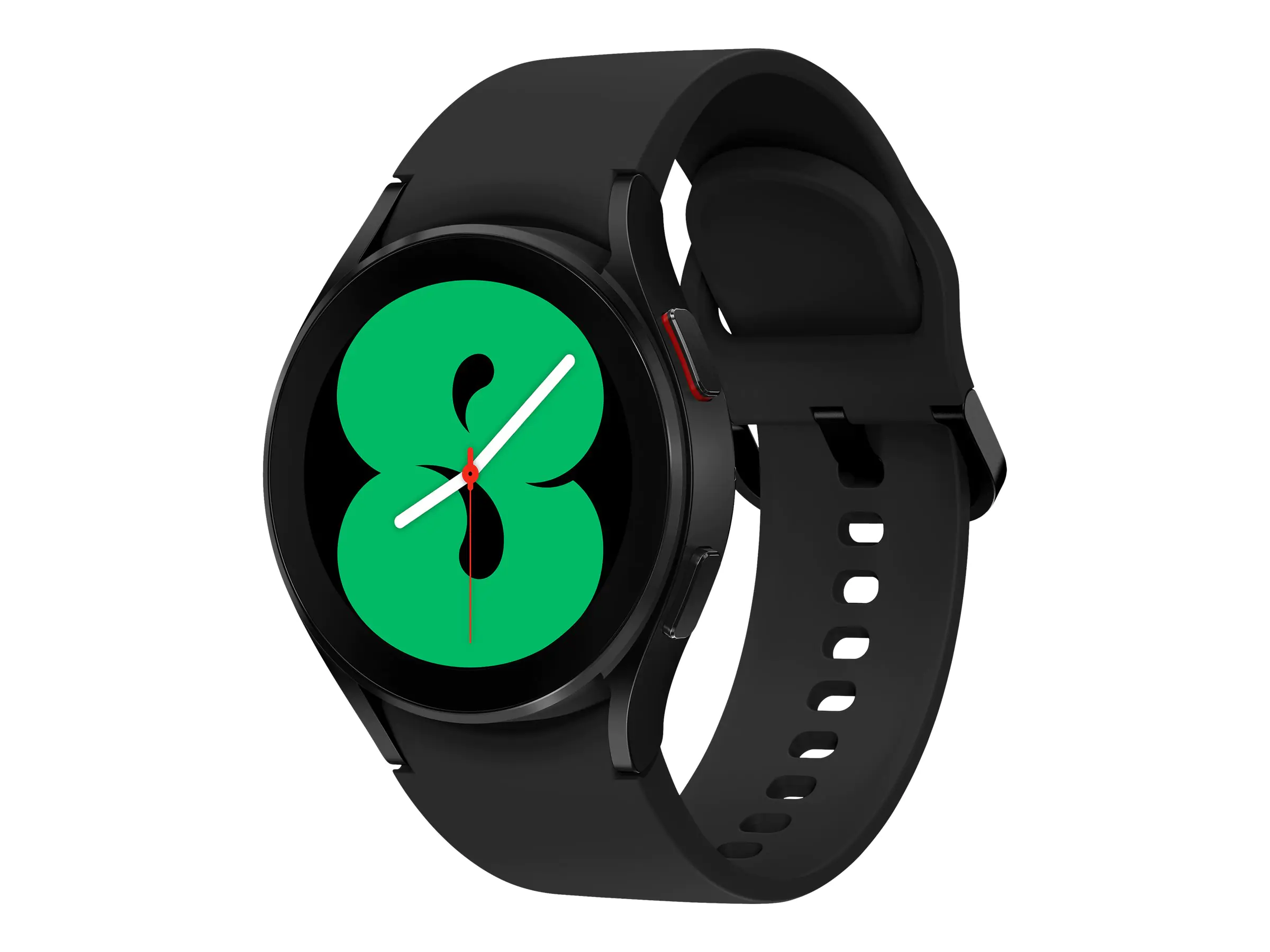 Samsung Galaxy Watch4 - 40 mm - schwarz - intelligente Uhr mit Sportband - Anzeige 3.04 cm (1.19") - 16 GB - NFC, Wi-Fi, Bluetooth - 25.9 g