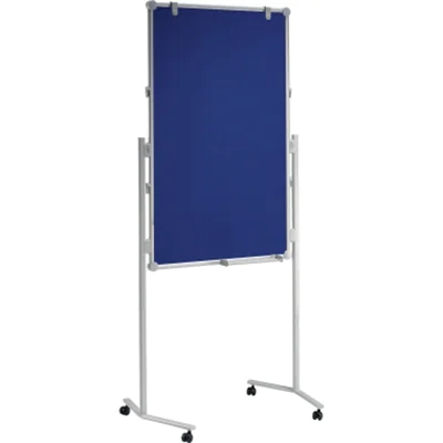 Jakob Maul GmbH MAUL Moderationstafel MAULpro, Tragbare Pinnwand, Blau, 750 x 1200 mm, Aluminium, 1950 mm, 1 Stück(e) 6380982
