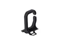 Conteg - Rack-Kabelführungsring - Schwarz, RAL 9005 - 48.3 cm (19")