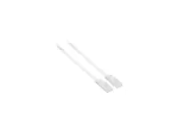 InLine - Patch-Kabel - RJ-45 (M) zu RJ-45 (M) - 15 m - UTP - CAT 6 - geformt, flach - weiß