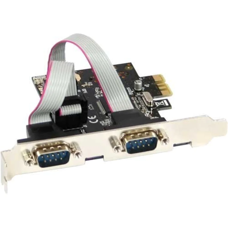 InLine - Serieller Adapter - PCIe - RS-232 x 2