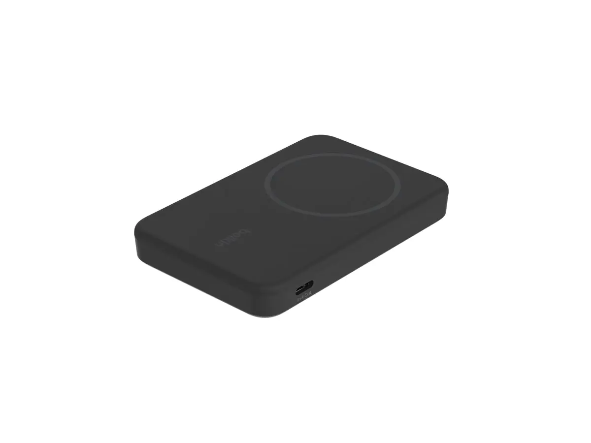Belkin Induktive Power Bank - magnetisch mit Qi2 - 8000 mAh - 15 Watt - Fast Charge (24 pin USB-C)