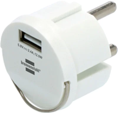 Brennenstuhl 1508110 USB-Ladegerät Innenbereich Steckdose Ausgangsstrom max. 2400 mA 1 x Brennenstuhl 1508110 USB-Ladegerät Innenbereich Steckdose Ausgangsstrom max. 2400 mA 1 x