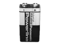 Panasonic Powerline 6LR61AD/B - Batterie 198 x 9V - Alkalisch
