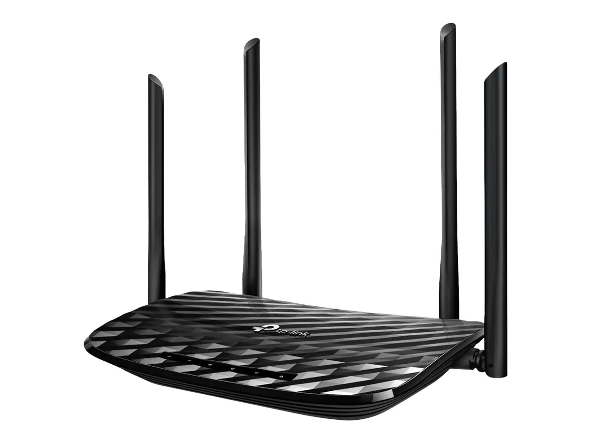 TP-Link Archer A6 - Wireless Router 4-Port-Switch - 1GbE - Wi-Fi 5 - Dual-Band