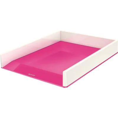Leitz Briefkorb WOW 53611023 DIN A4 PS weiß/pink Leitz Briefkorb WOW 53611023 DIN A4 PS weiß/pink